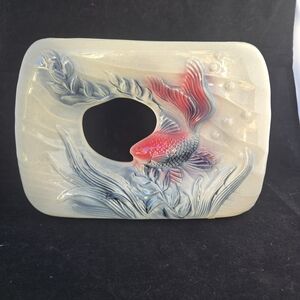 Royal Copley Goldfish Vase